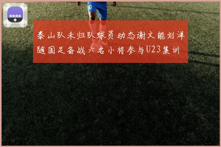 泰山队未归队球员动态谢文能刘洋随国足备战六名小将参与U23集训